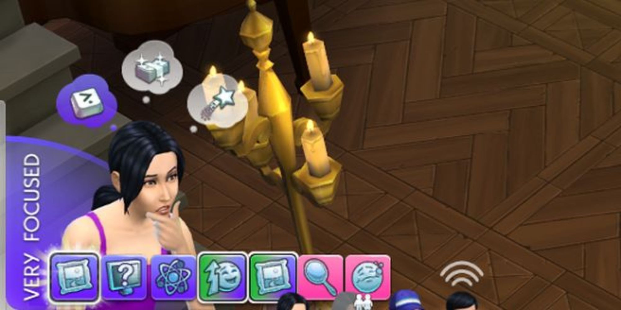 Die Sims 4 Focused Painting Moodlet