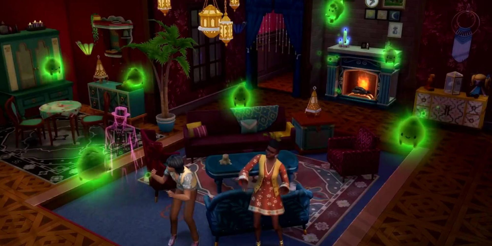 The Sims 4 Haunted House In Paranormal Stuff