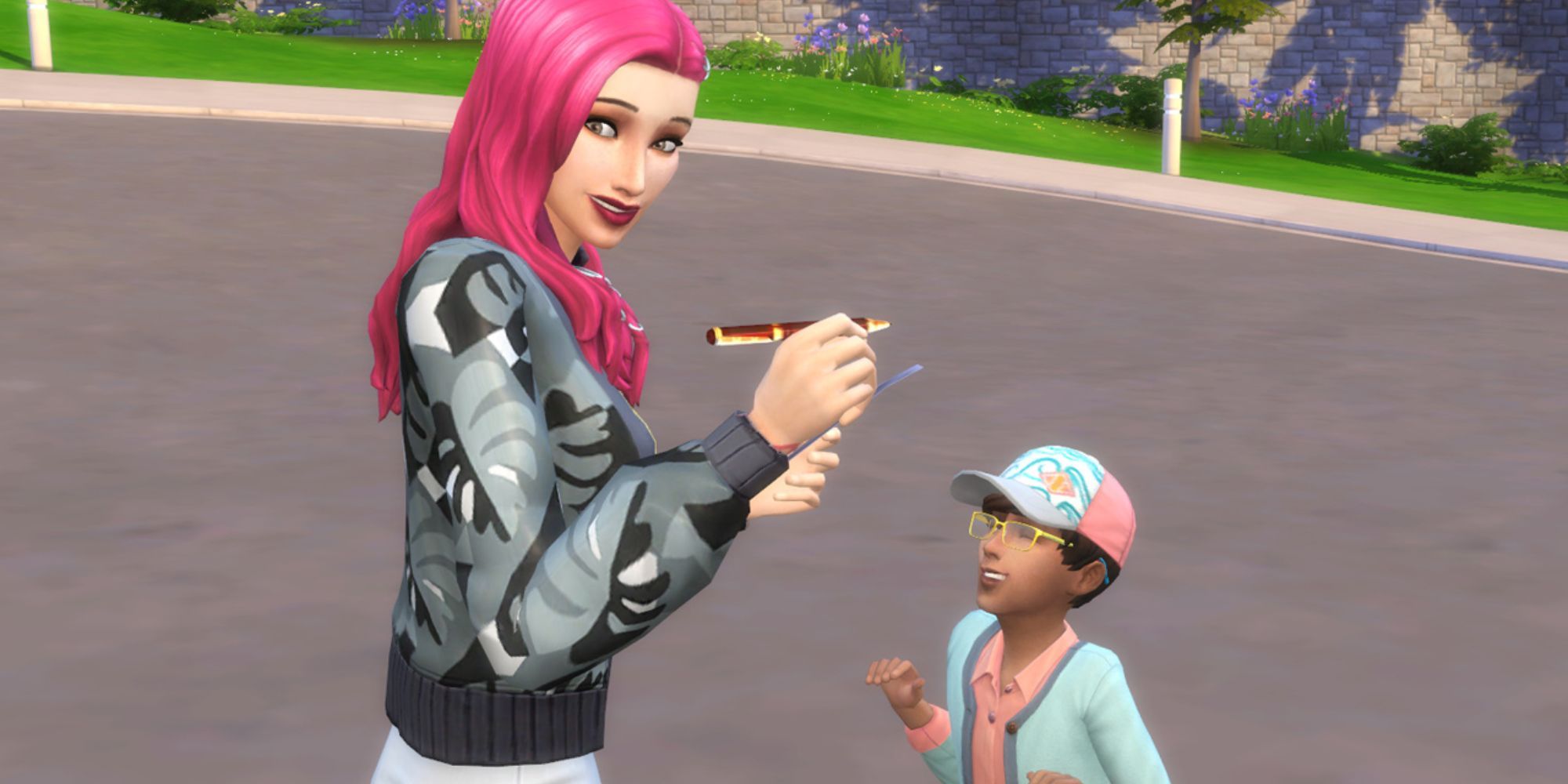 The Sims 4 Sim Signing Autograph