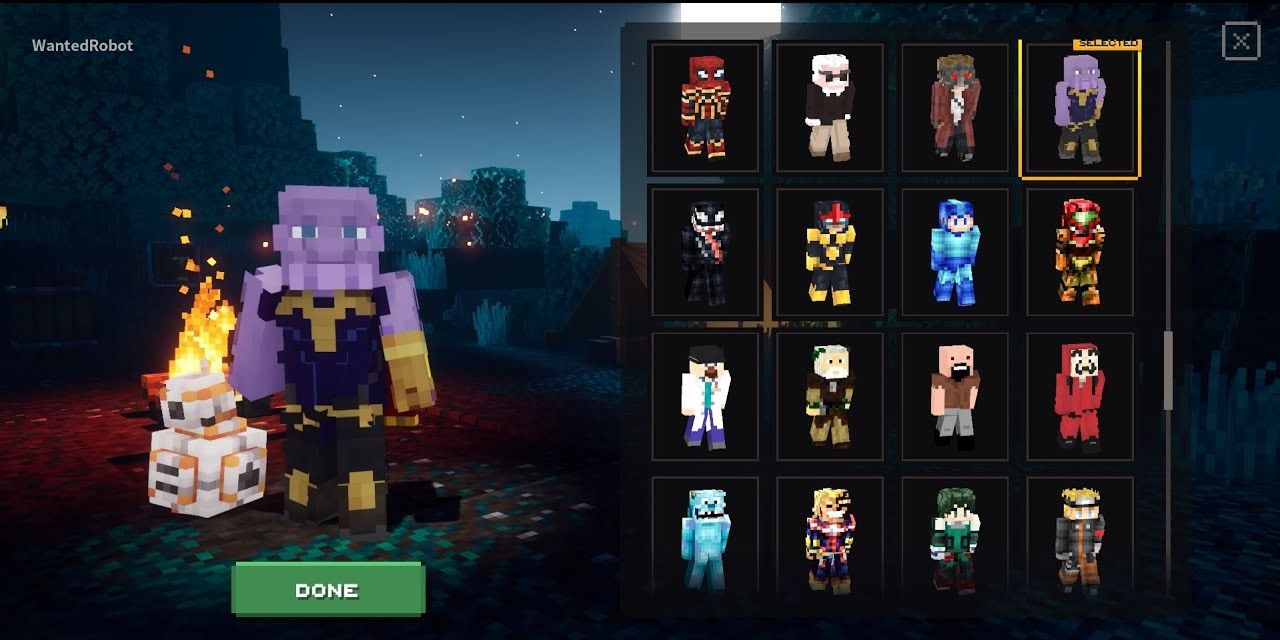 Too Many Outfits Now With Capes mod for Minecraft Dungeons