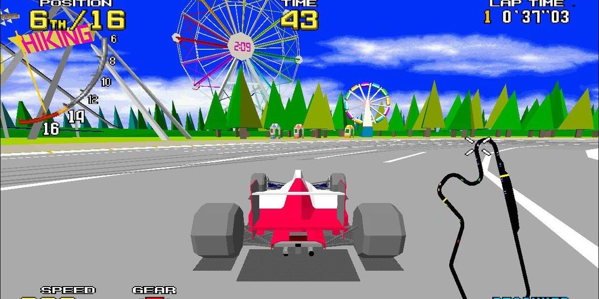 Virtua Racing Deluxe Gameplay 32X