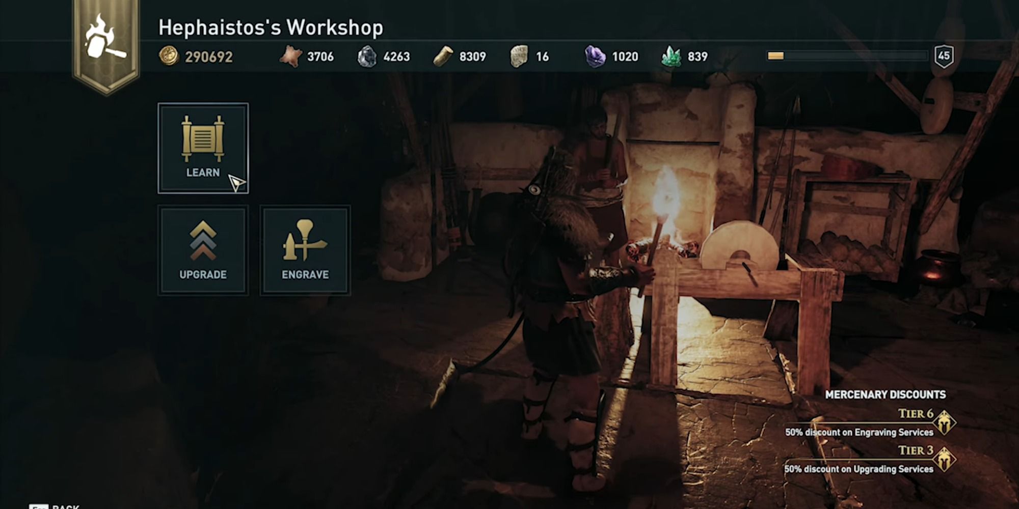 hephaistos workshop in Assassin's Creed Odyssey