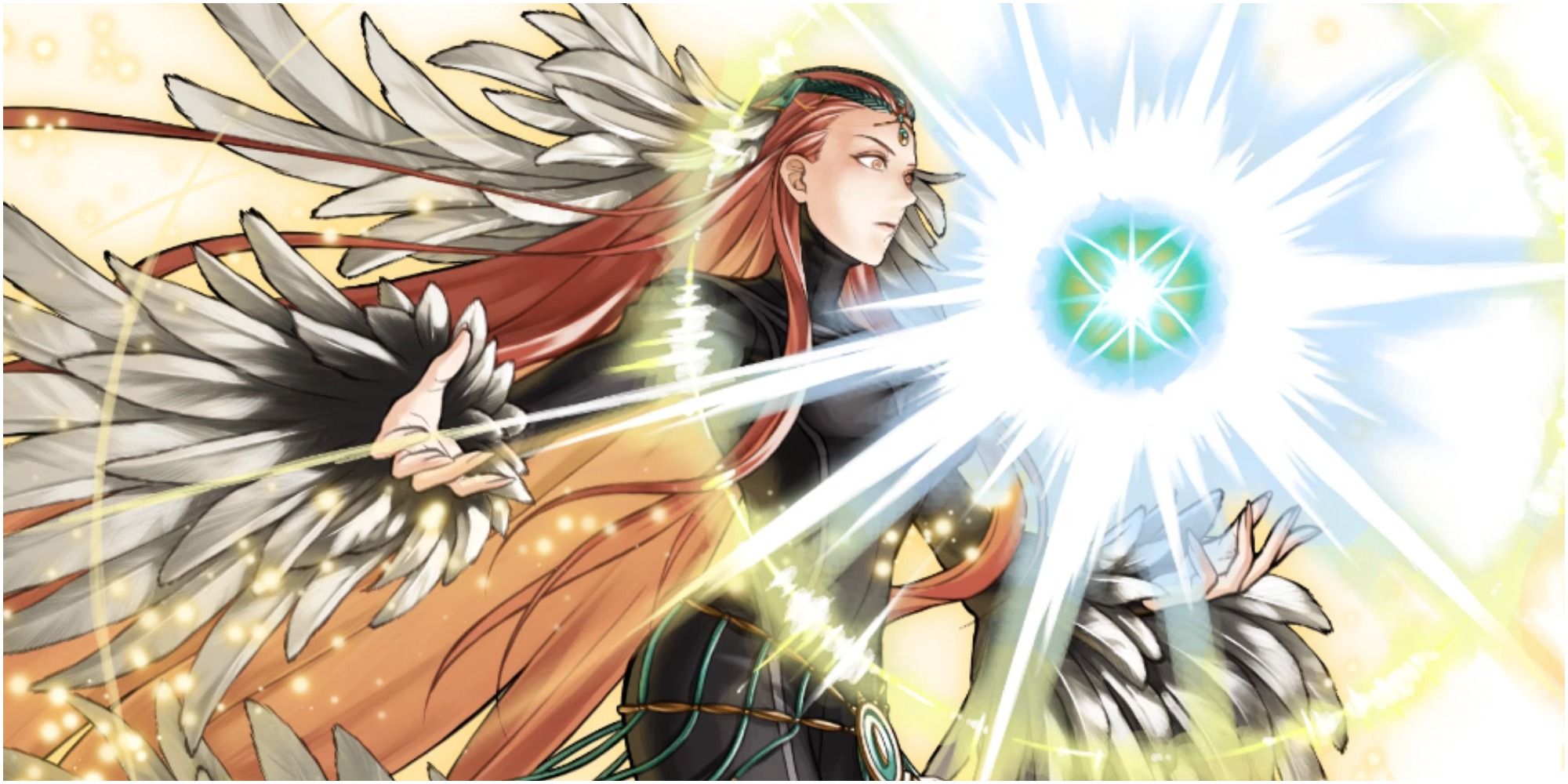 ashera creating an orb of light in fire emblem heroes