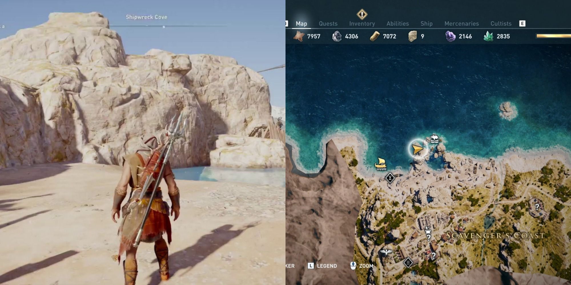 se Gendanne idiom Assassin's Creed Odyssey: How To Find The Cultist Clue In Shipwreck Cove