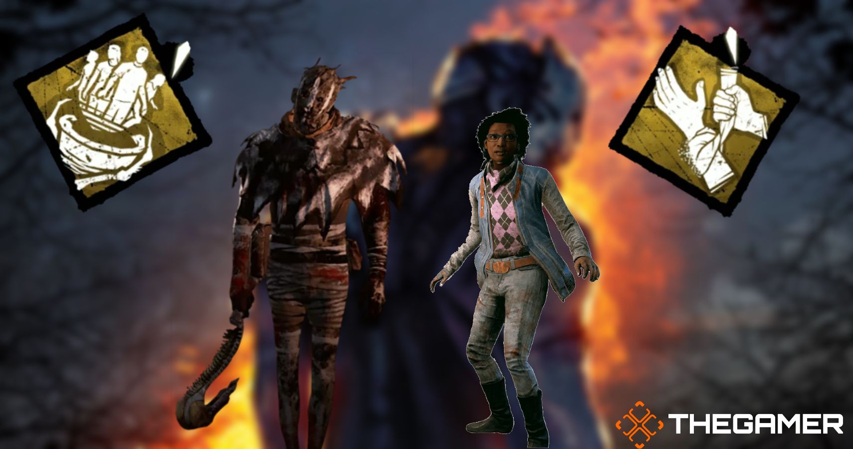 Dead by daylight Wraith and Claudette