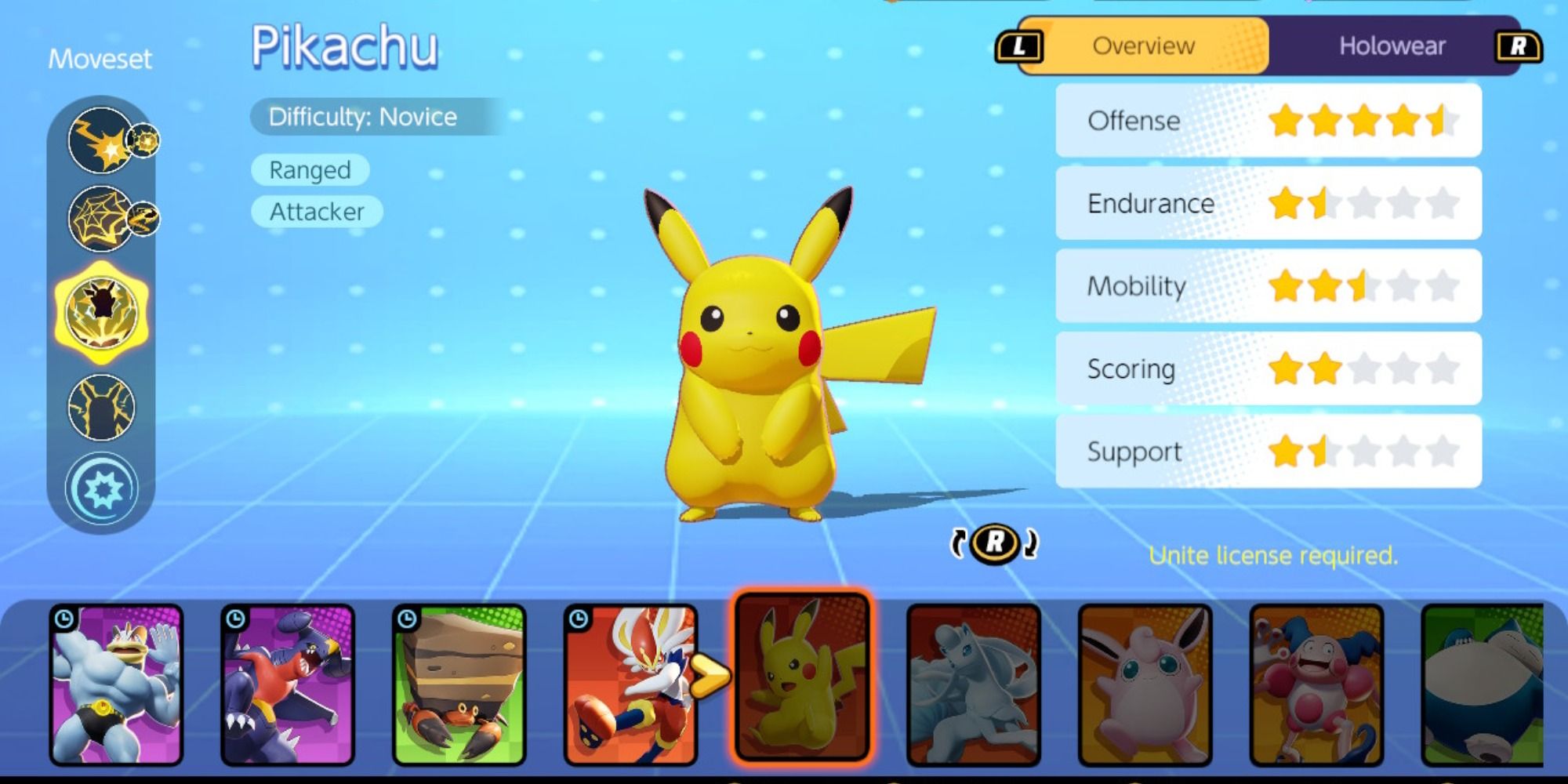 Pokémon Unite Pikachu build, abilities, and items