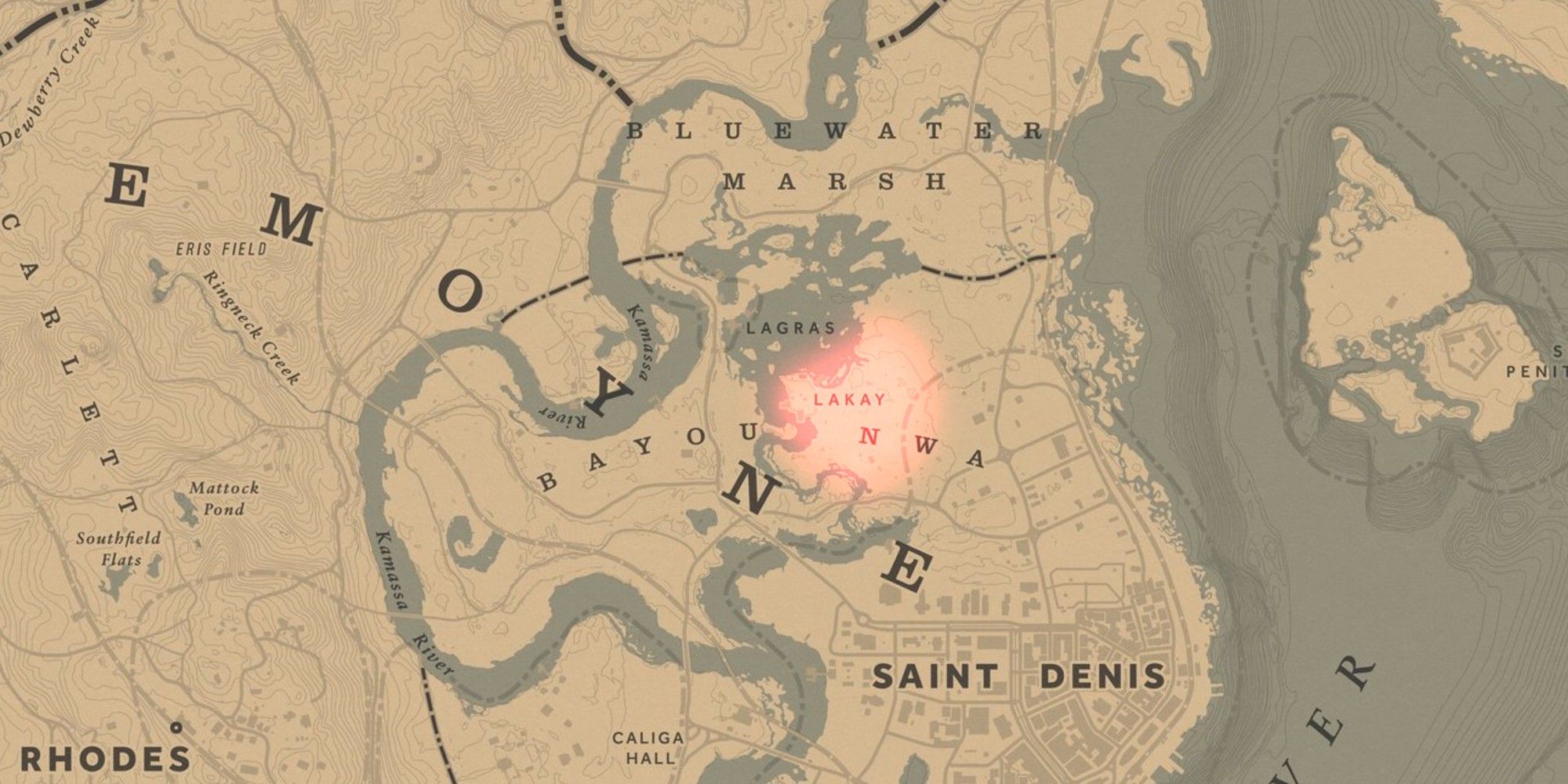 red dead online panther map