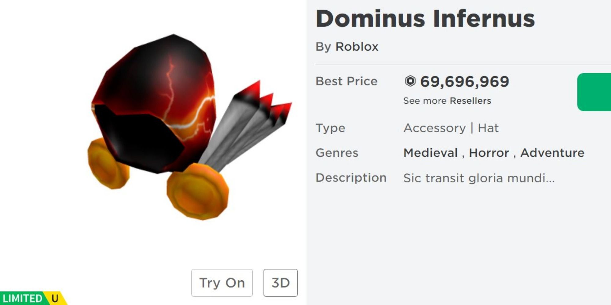 roblox dominus infernus