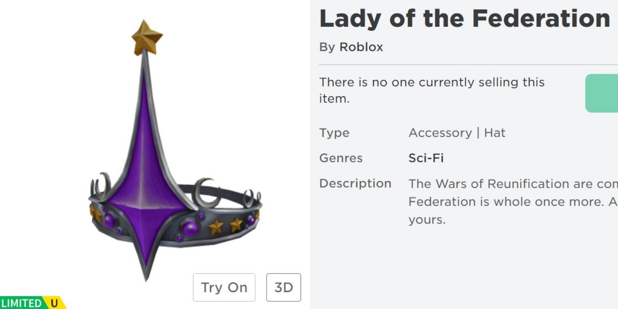 roblox lady of the federation