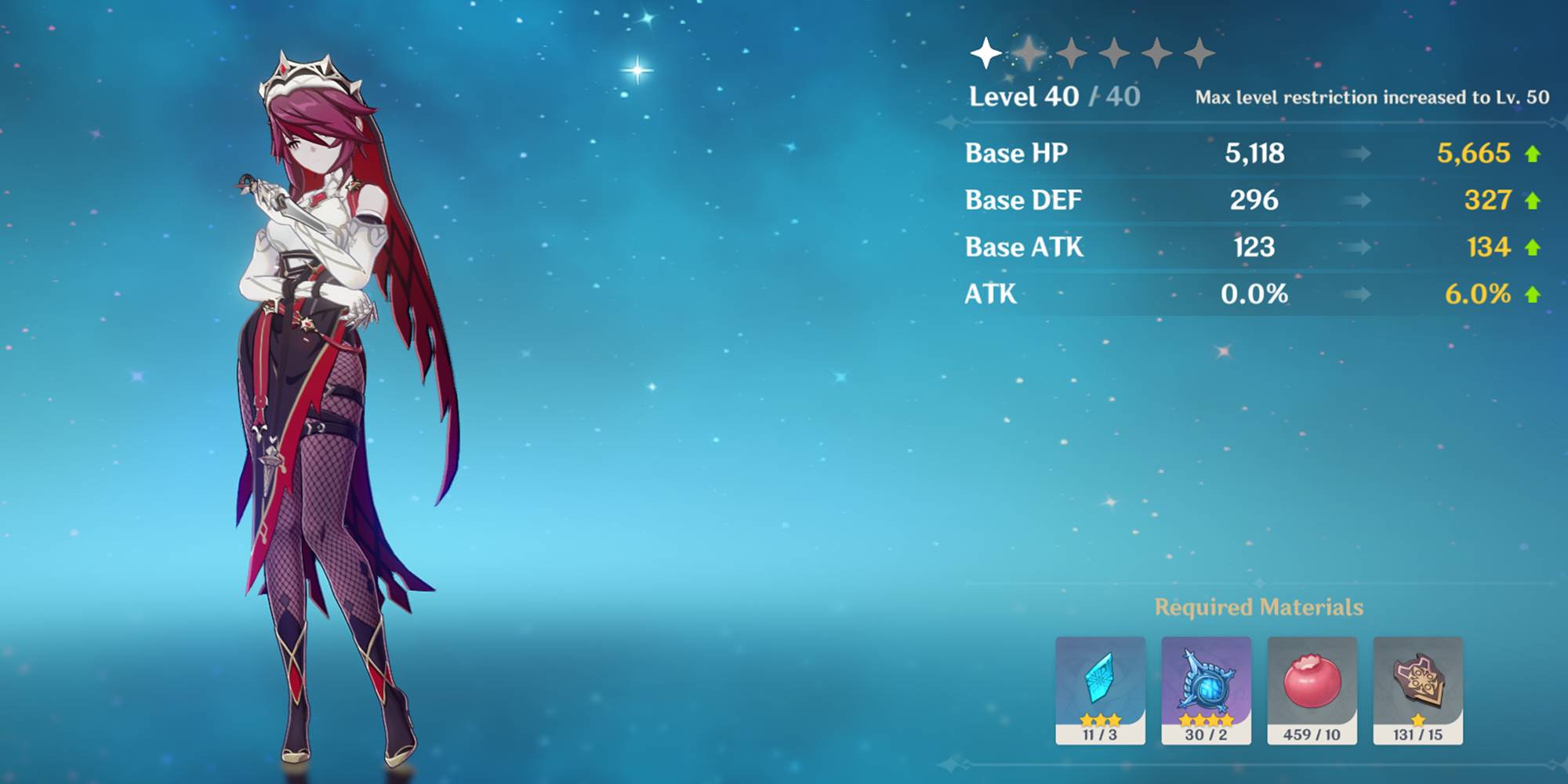 Genshin Impact Rosaria Ascension And Talent Materials Genshin Impact Rosaria Ascension And Talent Materials