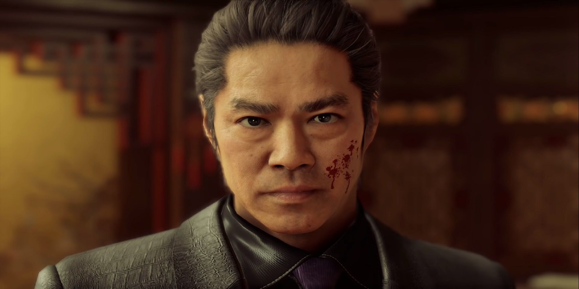 yakuza Sawashiro with bloodstain