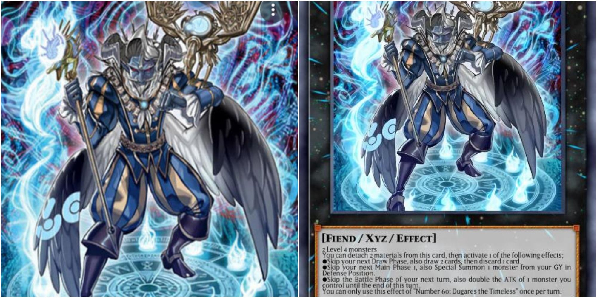 yugioh dugares card art and text