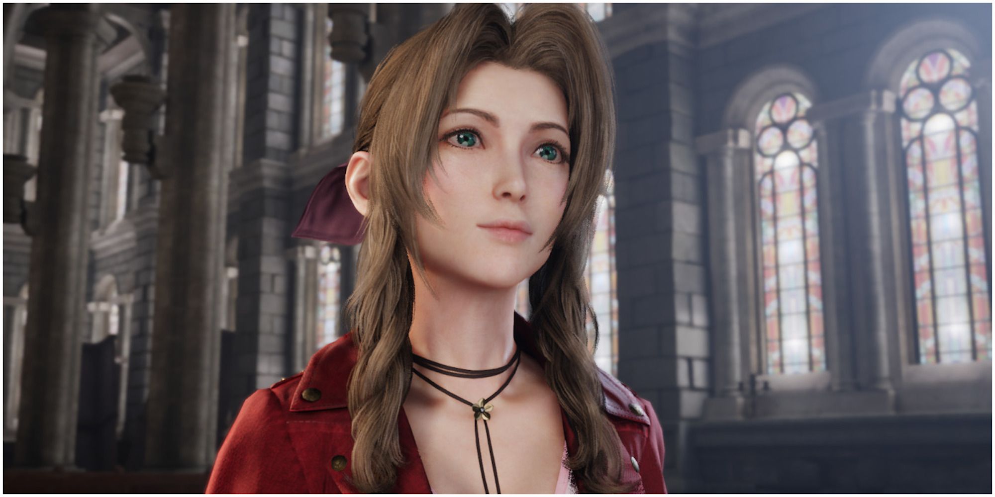 Aerith From Final Fantasy 7 remake 