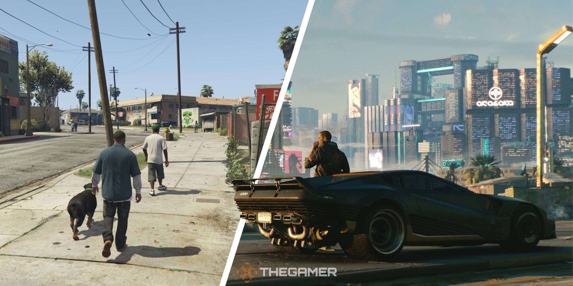 Cyberpunk Vs. GTA 5: Which Is The Better Open-World Game?