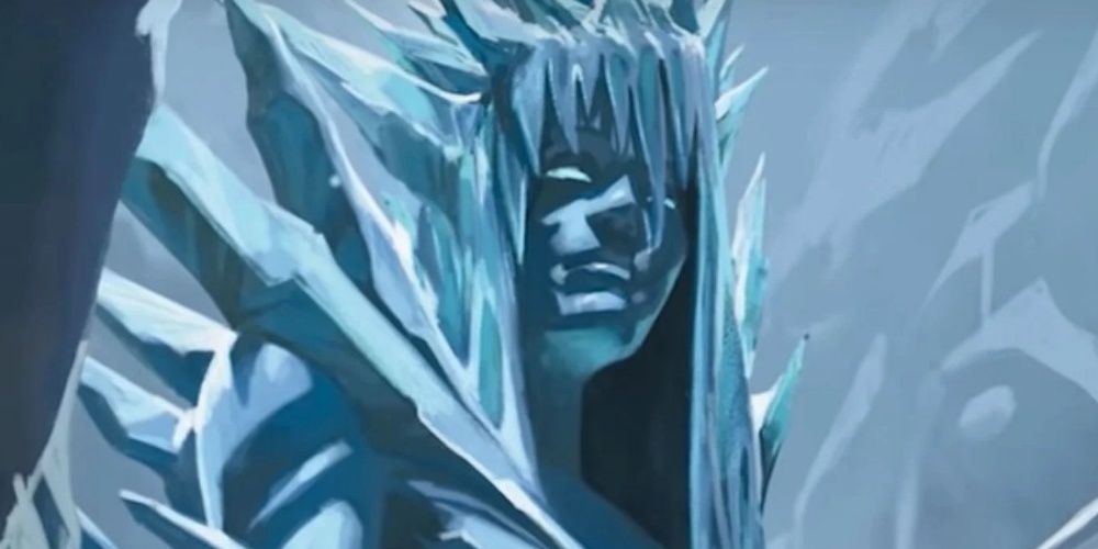 Auril the Frostmaiden, deity of Frostwind Virago fey resembling them in Dungeons & Dragons