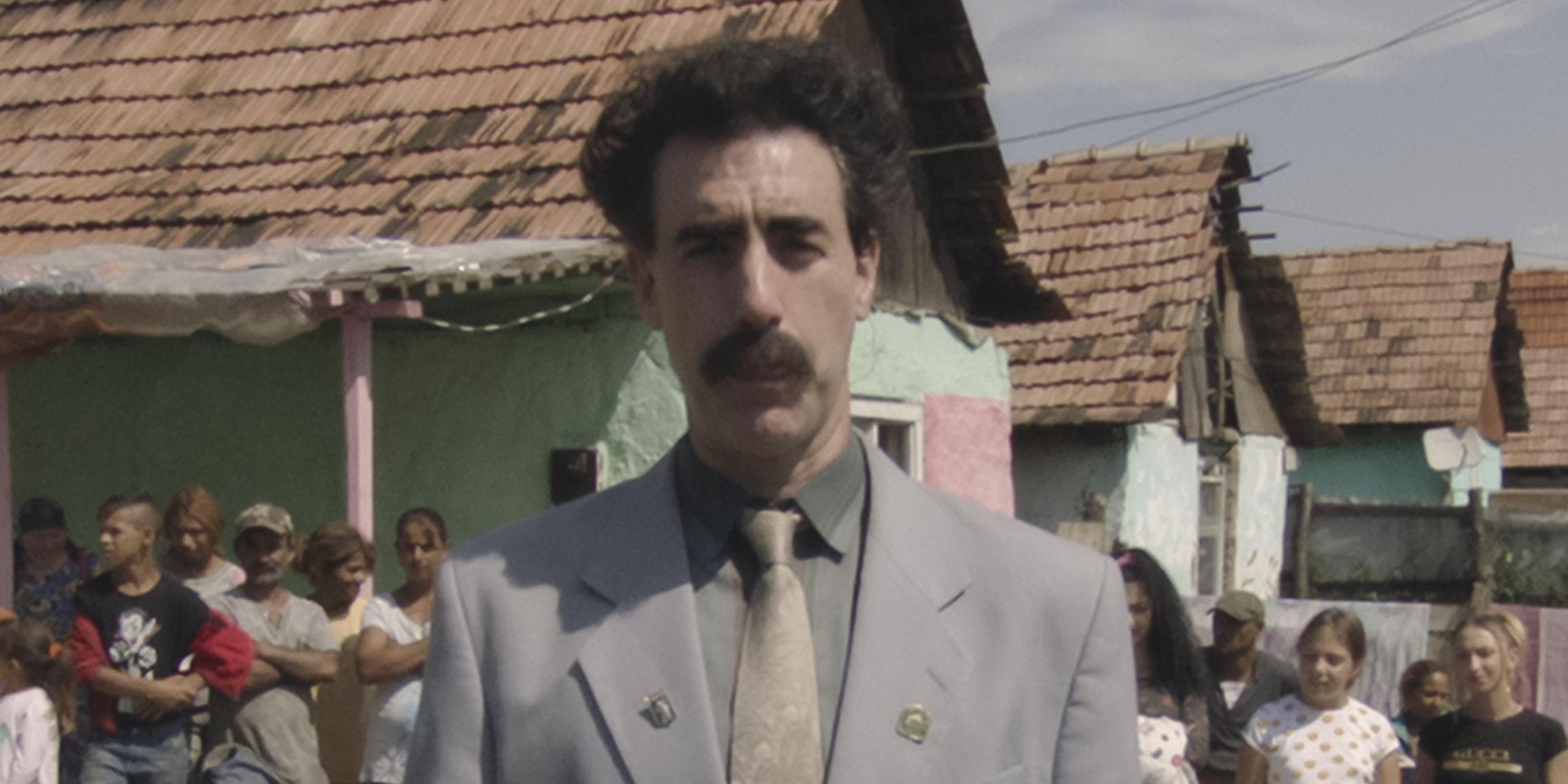 Borat in the village