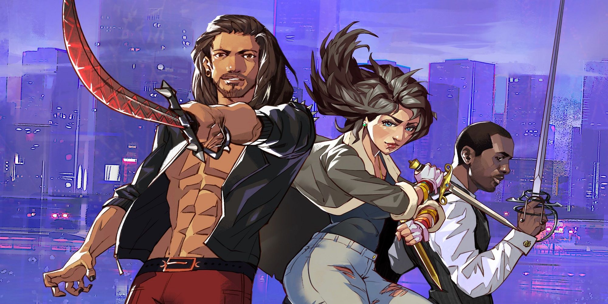 BoyfriendDungeon Key art showing core characters