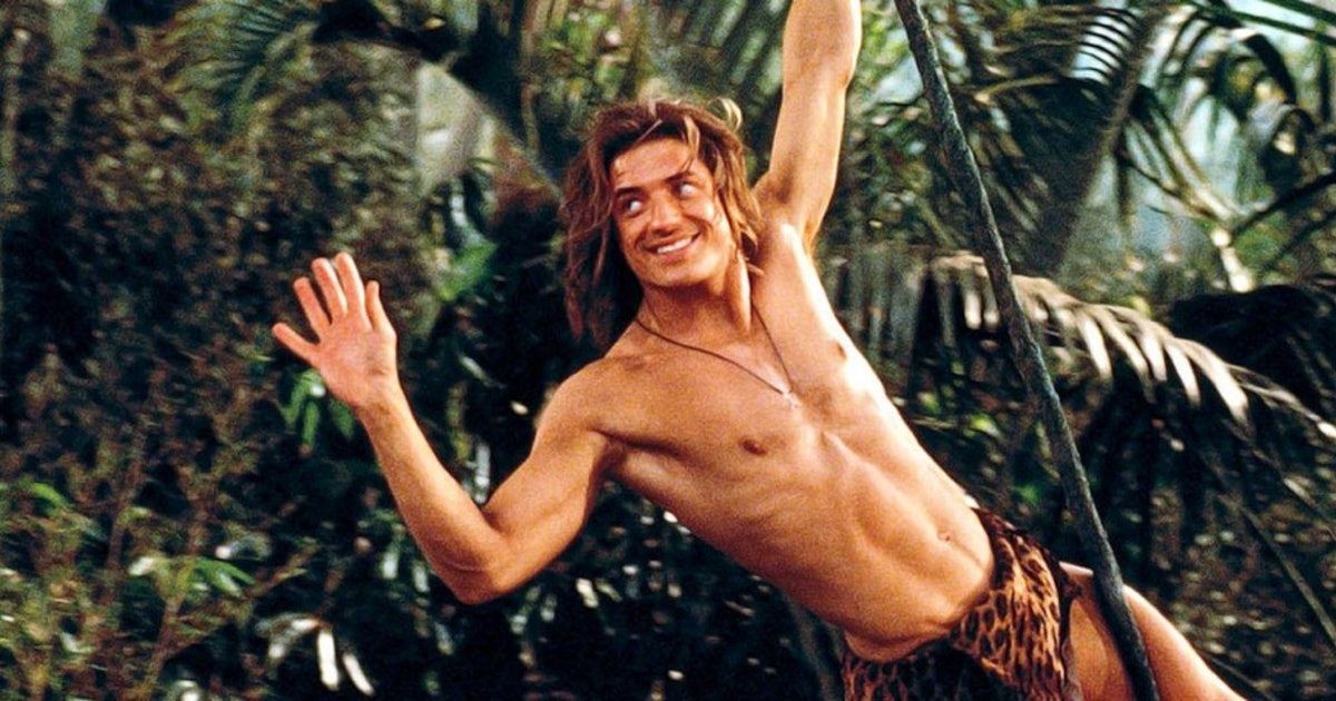 Brendan Fraser as George of the Jungle