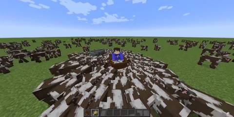 Minecraft Players Are Using Cow Surfing To Get Around Minecraft Players Are Using Cow Surfing To Get Around