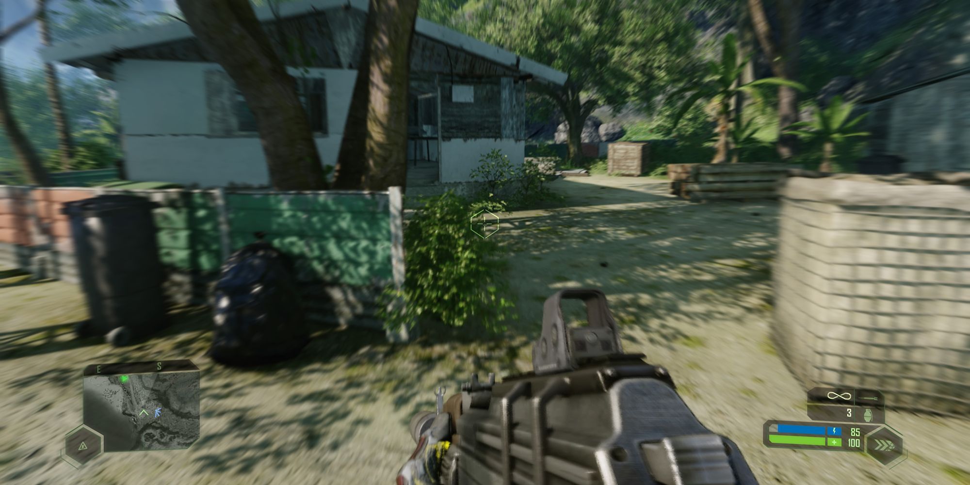 Crysis Remastered Speed Mode Nomad Running In Camp