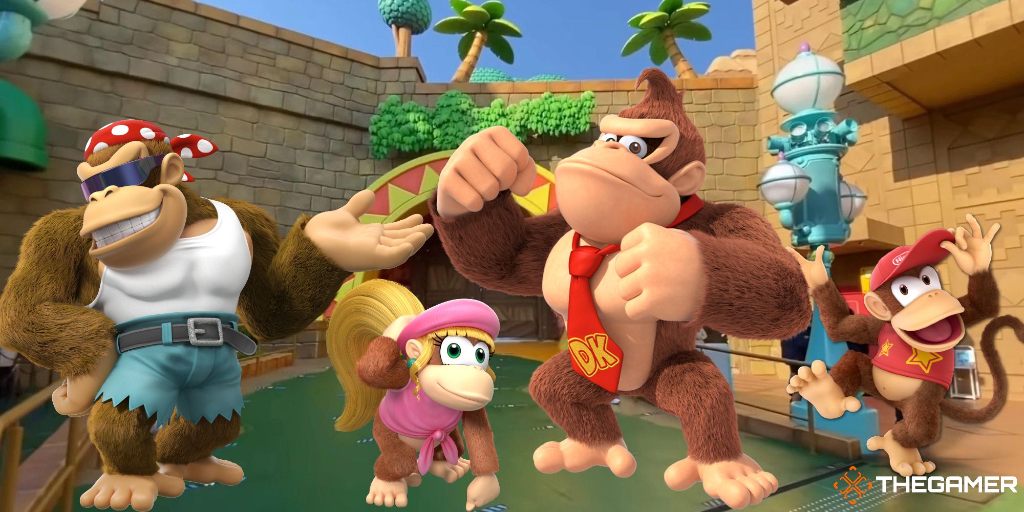 Donkey Kong family expansion at Super Nintendo World
