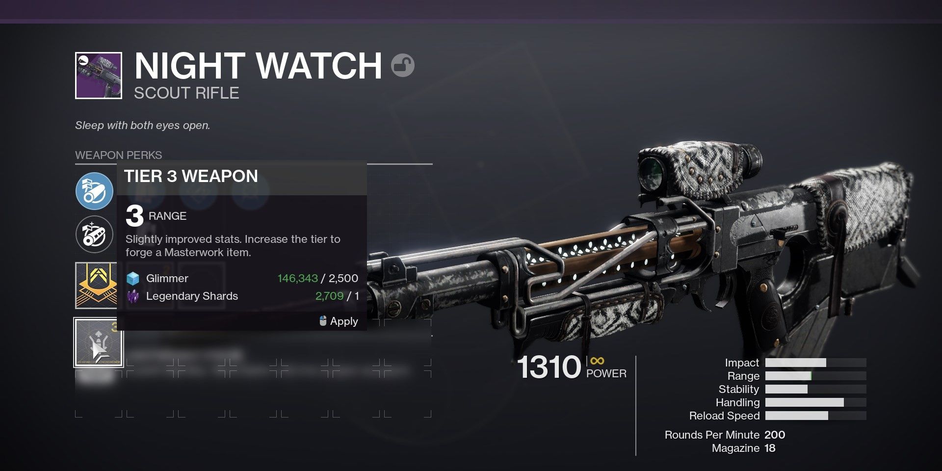 Destiny 2 A Complete Guide To Masterwork Weapons