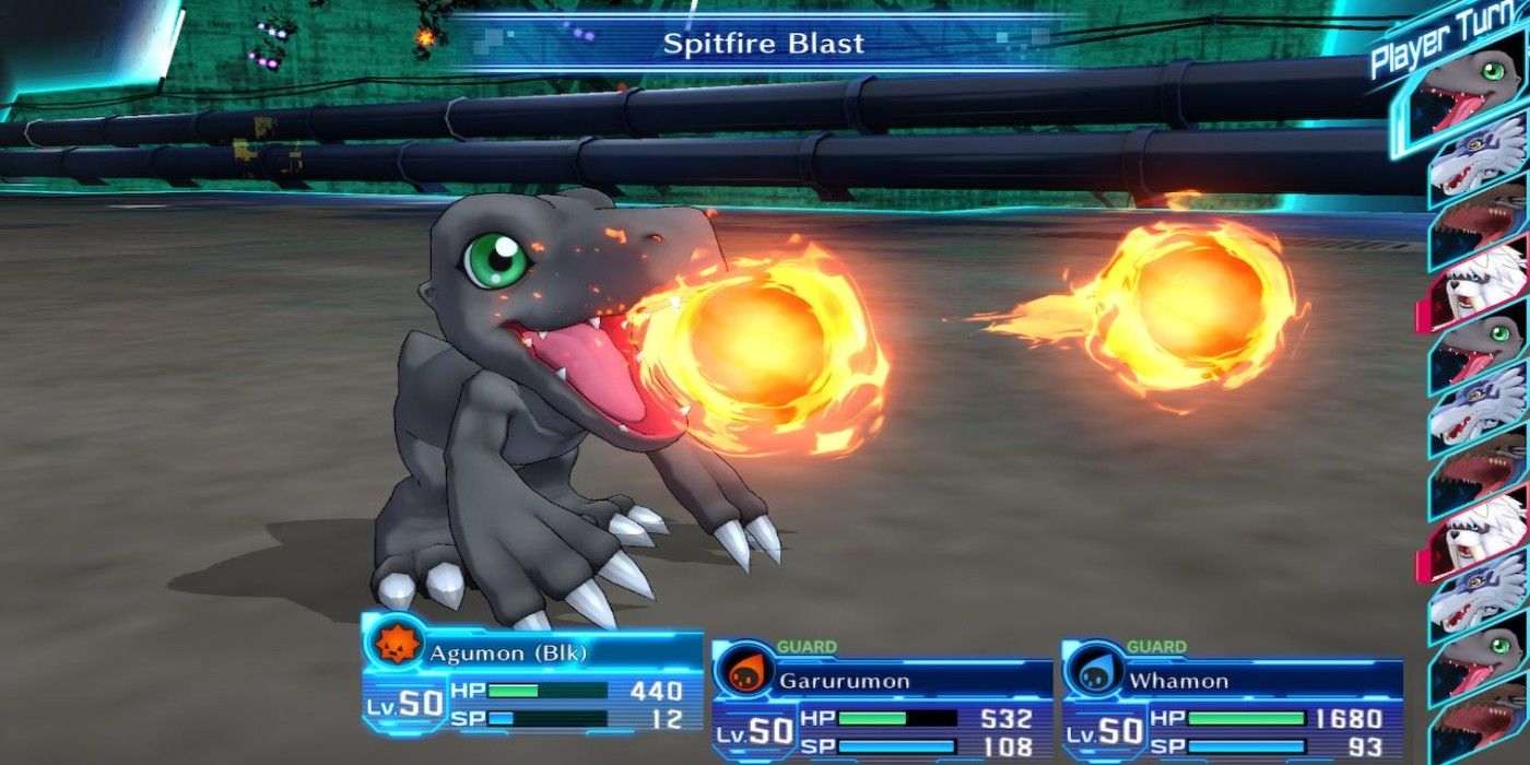 Digimon Story Cyber Sleuth dragon spitfire blast