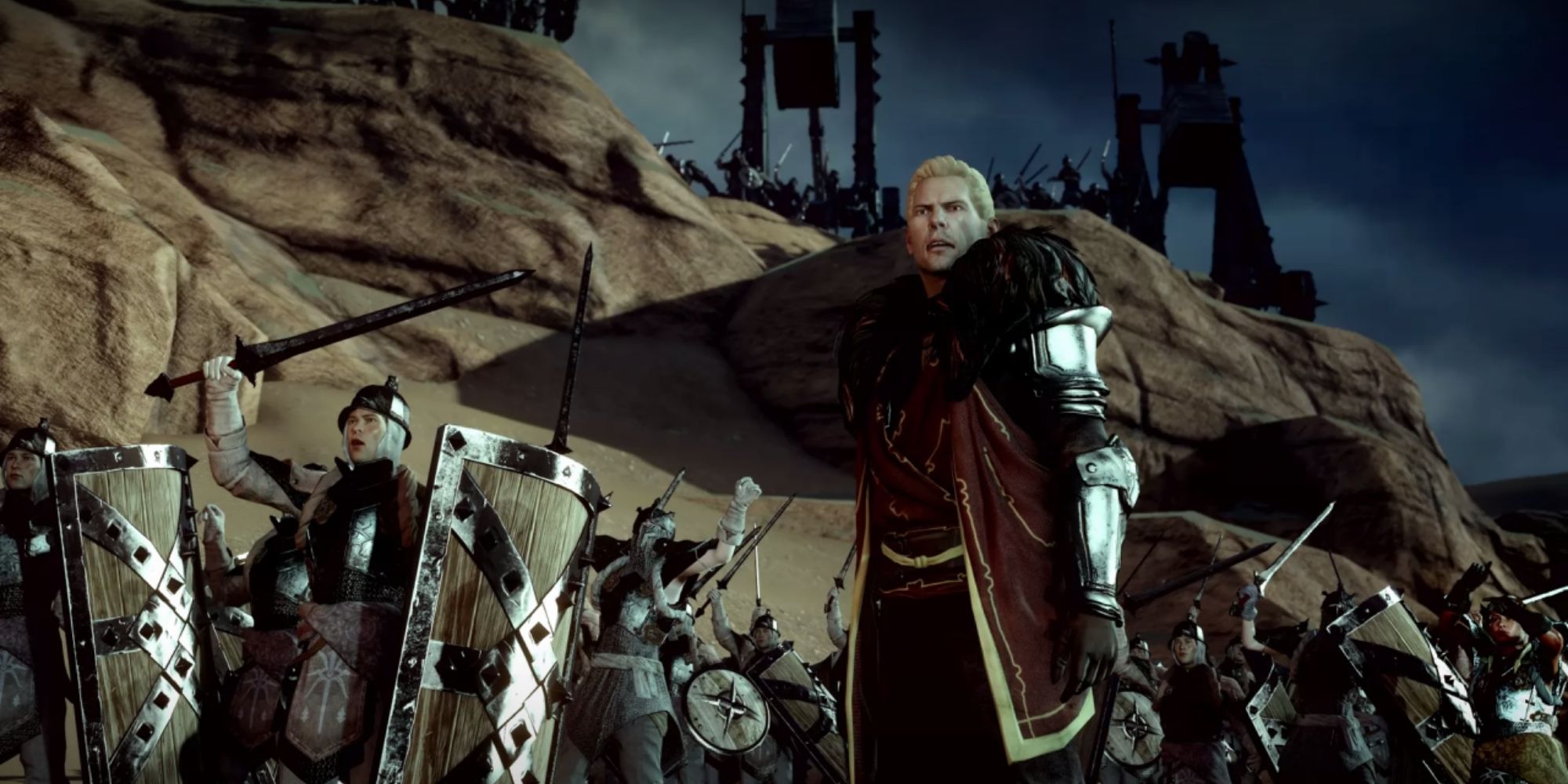Dragon Age Inquisition - Cullen at Adamant Fortress in Orlais