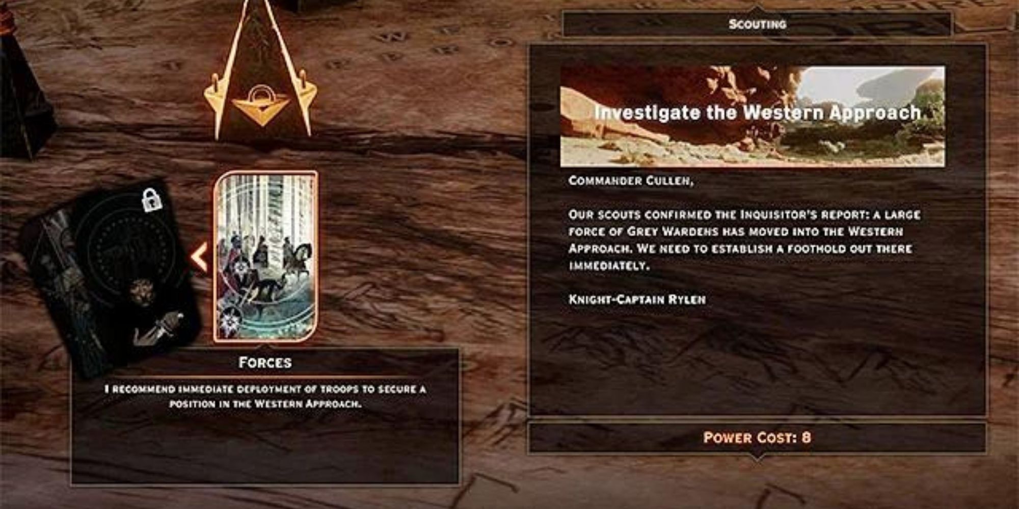 Dragon Age Inquisition - Investigate the Western Approach War Table Operation