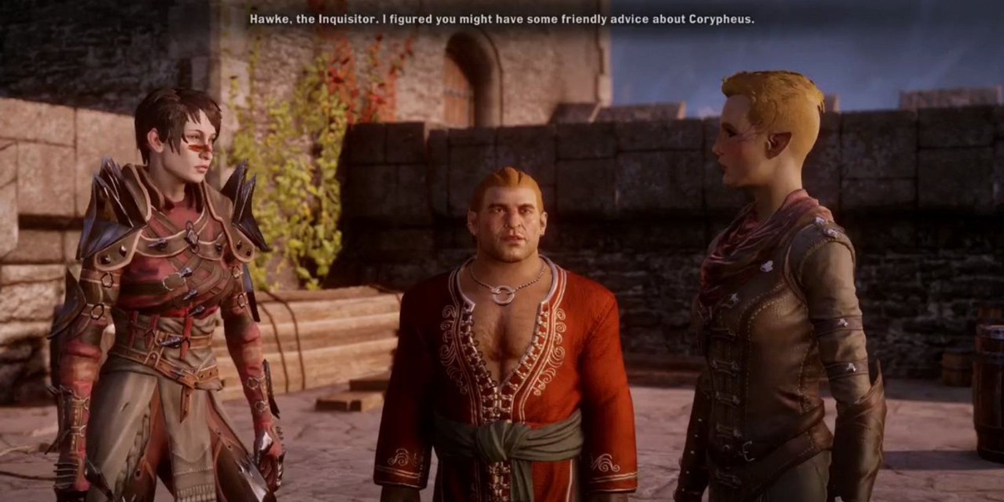 Dragon-Age-Inquisition female-elven-Inquisitor-meeting-female-Hawke