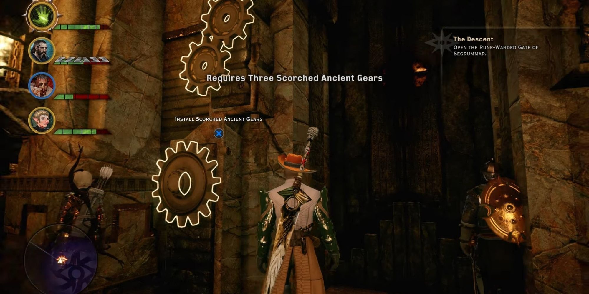 Dragon Age Inquisition RuneWarded Gate Of Segrummar Quest Walkthrough