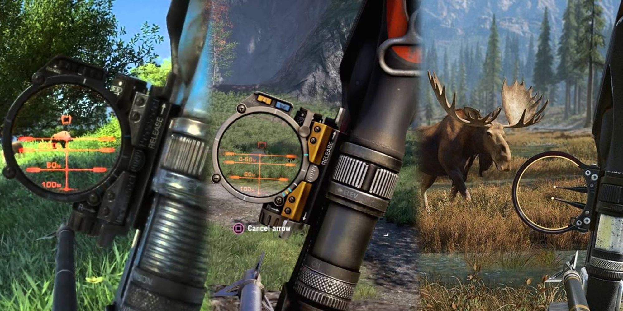 Examples Of Hunting From Far Cry 3, Far Cry 4, And Far Cry 5