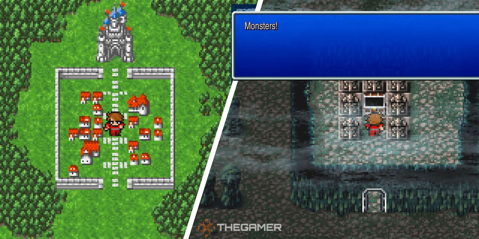 Final Fantasy 6 Pixel Remaster Graphic comparison - SNES/PC 