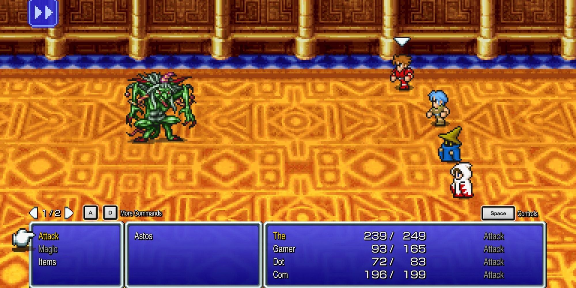 How To Wake Up The Elf Prince In Final Fantasy 1 Pixel Remaster