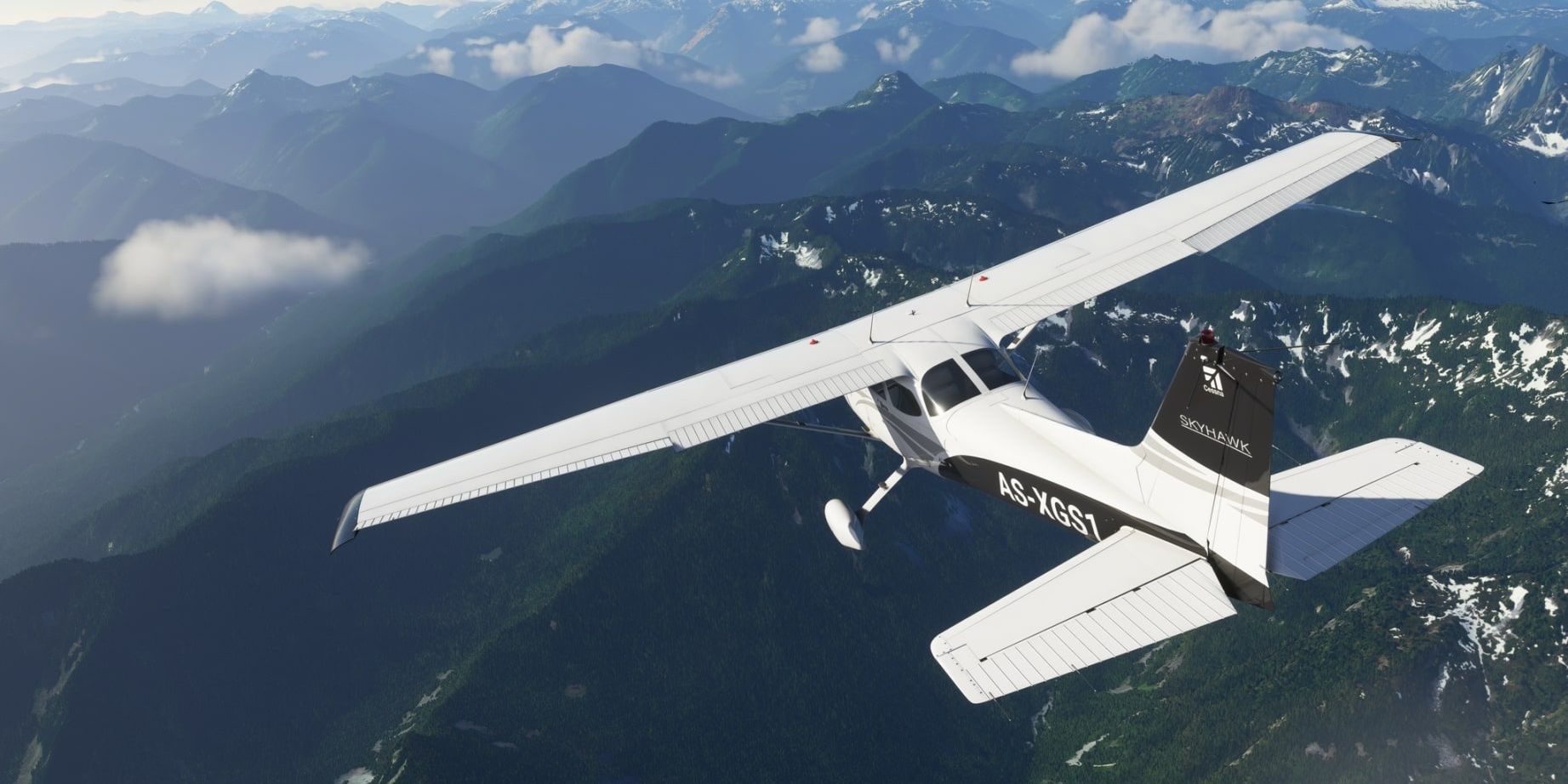 Cessna 172 Skyhawk in Microsoft Flight Simulator