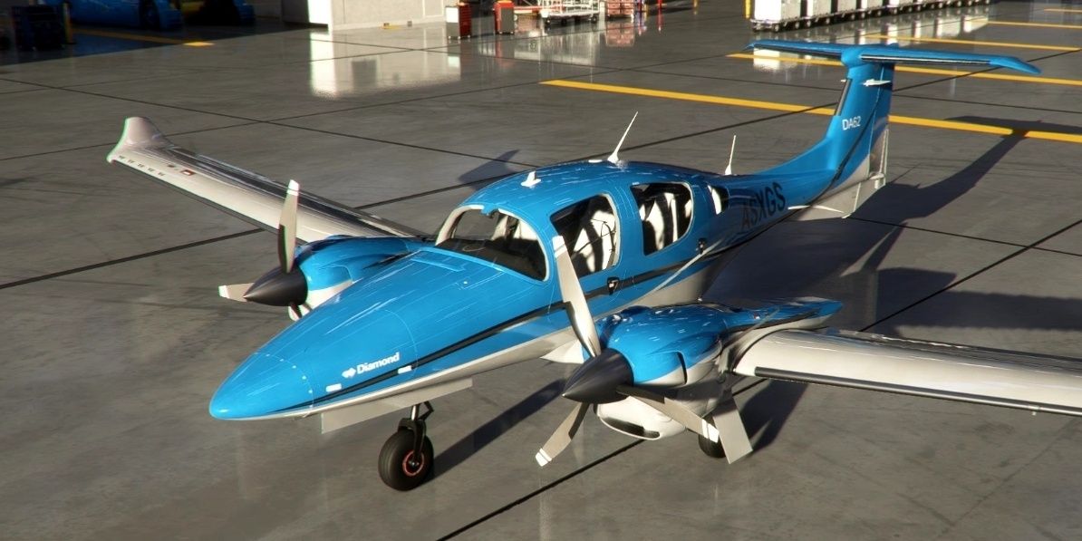 Diamond DA62 in Microsoft Flight Simulator