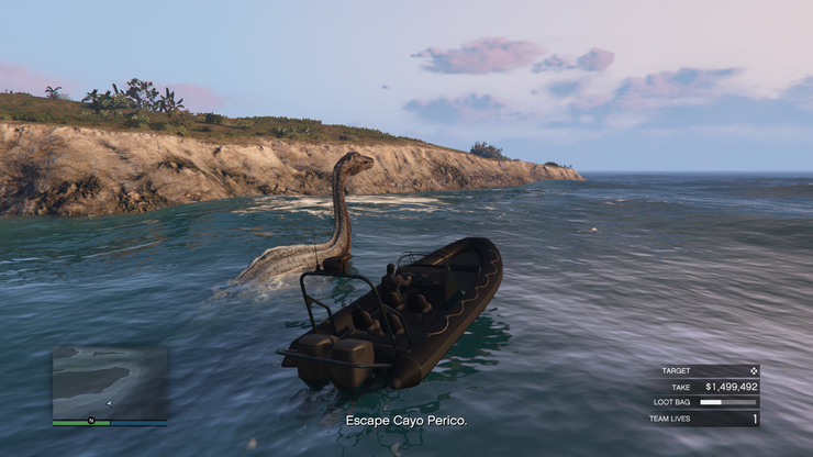 This Week In GTA Online DeathDefying Dives Lessons In Patience And A Freaky Easter Egg