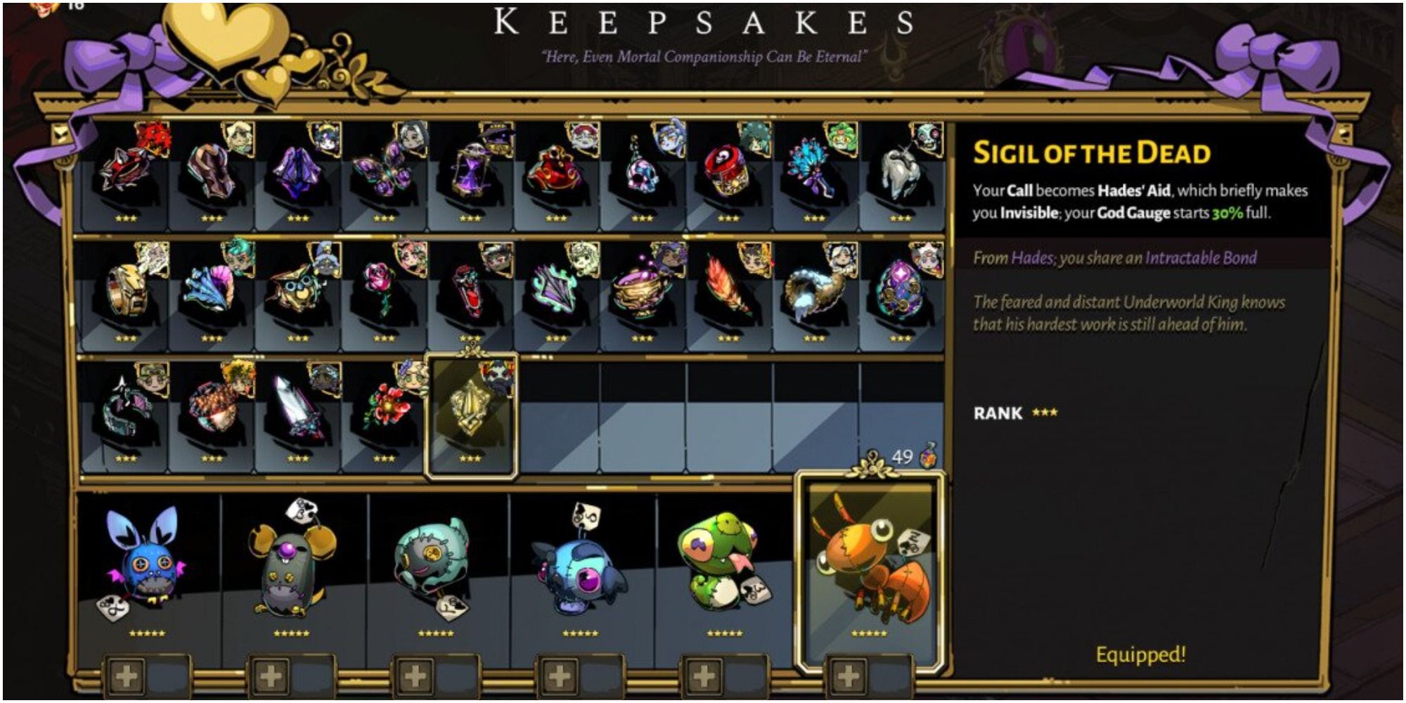 14 Things We Wish We Knew Before Starting Hades   Hades A Fully Maxed Out Set Of Keepsakes 