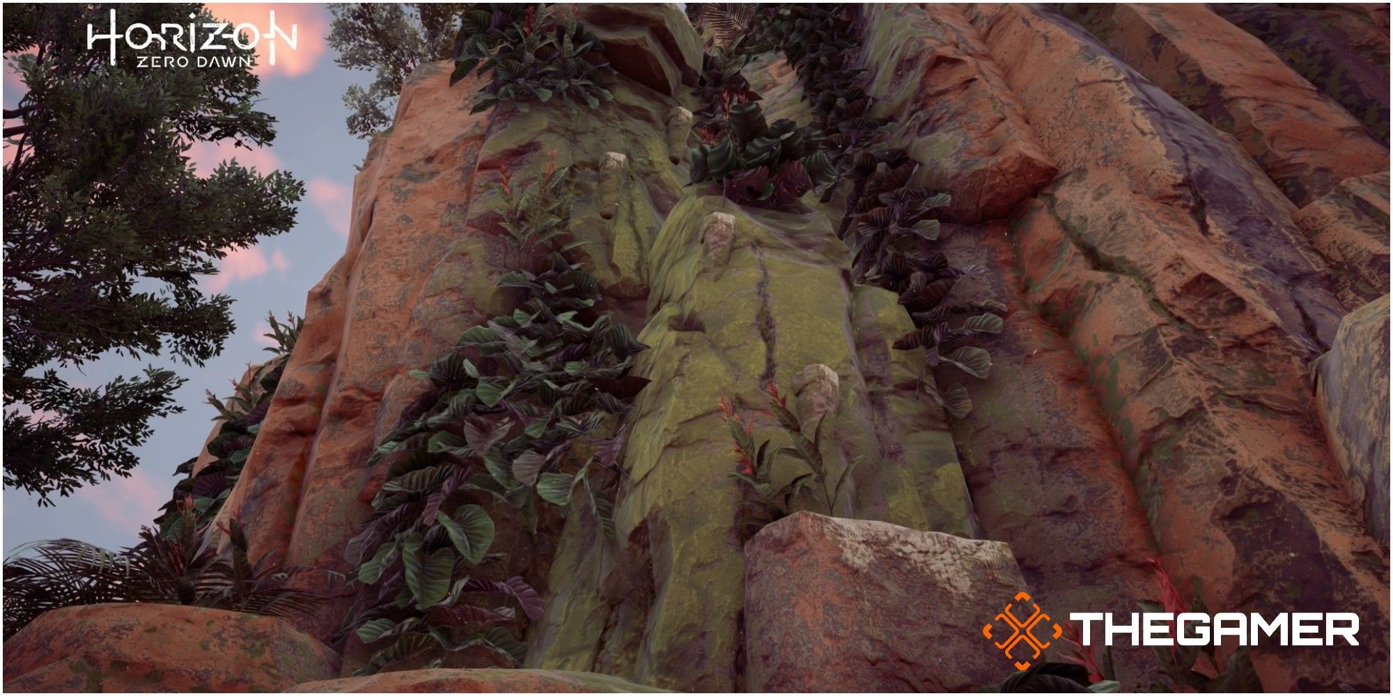 Horizon Zero Dawn Metal Flower Location Set Three Metal Flower I Climb Trail