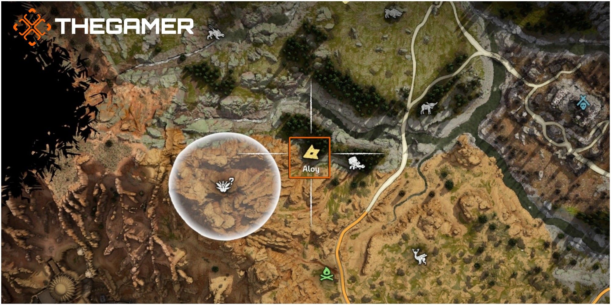 Horizon Zero Dawn Metal Flower Location Set Two Metal Flower D Climb Location On Map