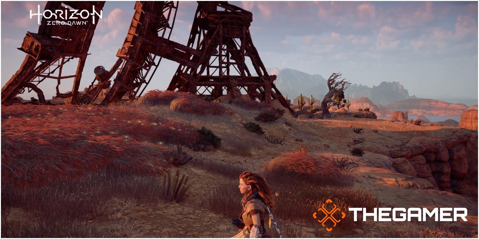 Horizon Zero Dawn Metal Flower Location Set Two Metal Flower I Location Ruins Indicator