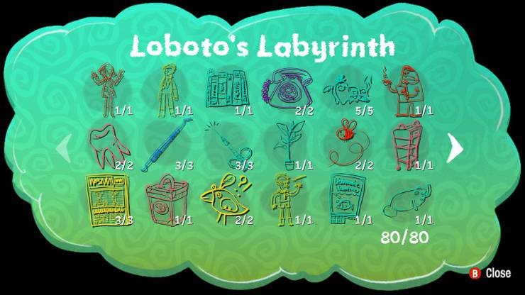 Psychonauts 2  Lobotos Labyrinth Collectibles