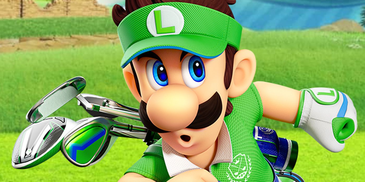 Mario Golf Super Rush Best Characters luigi