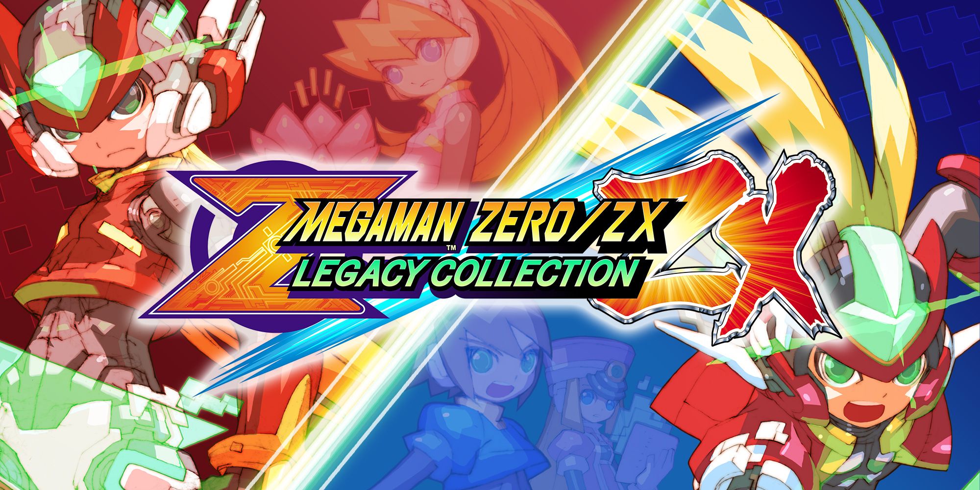 Mega Man ZX Legacy Collection Cover Art