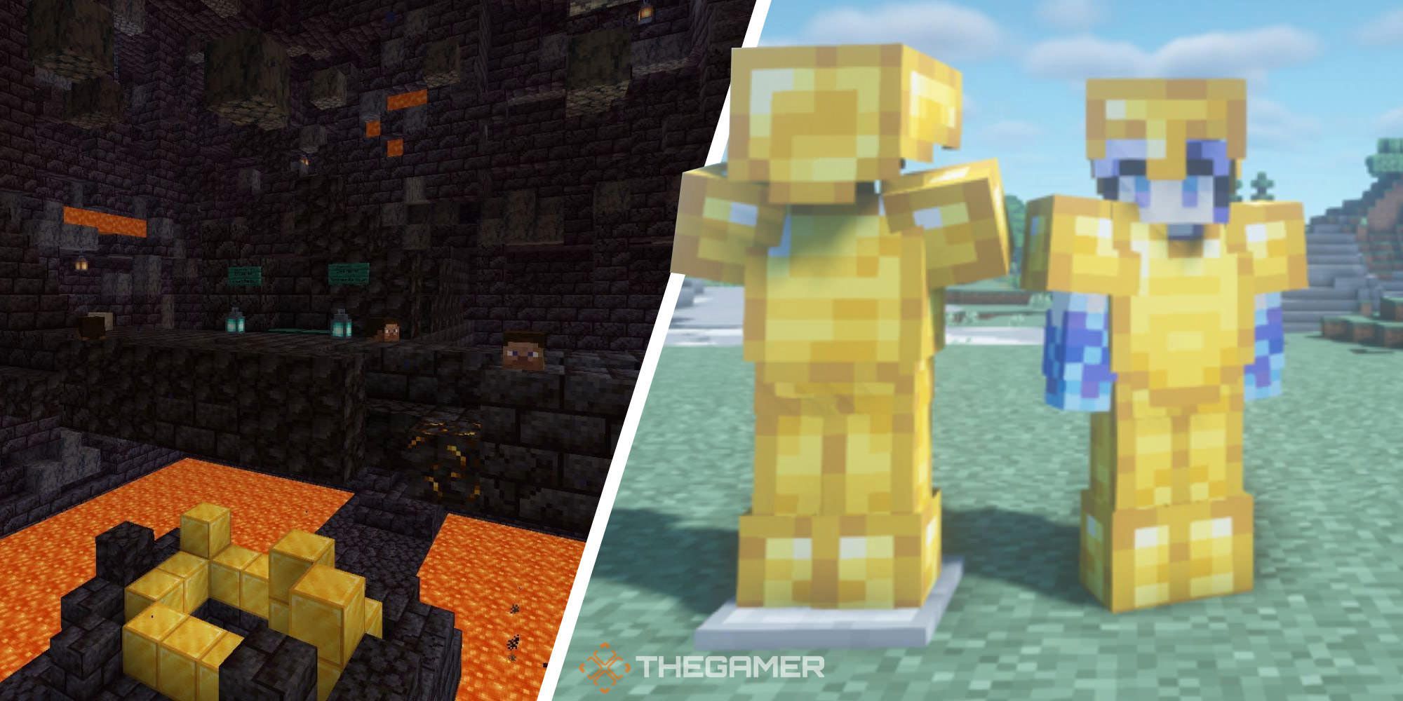 Minecraft: Every Armor Set And How To Get Them
