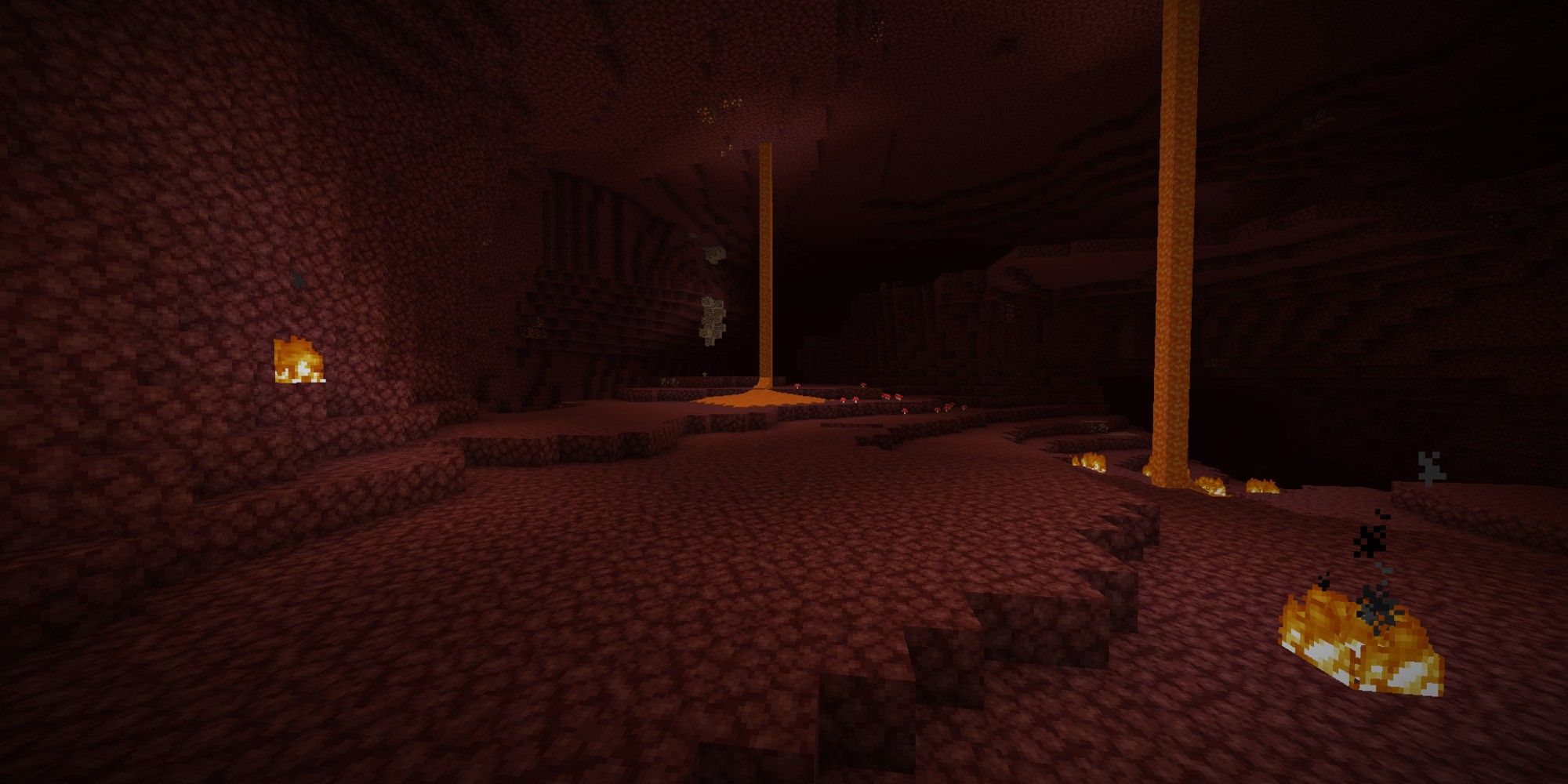 nether waste biome in nether