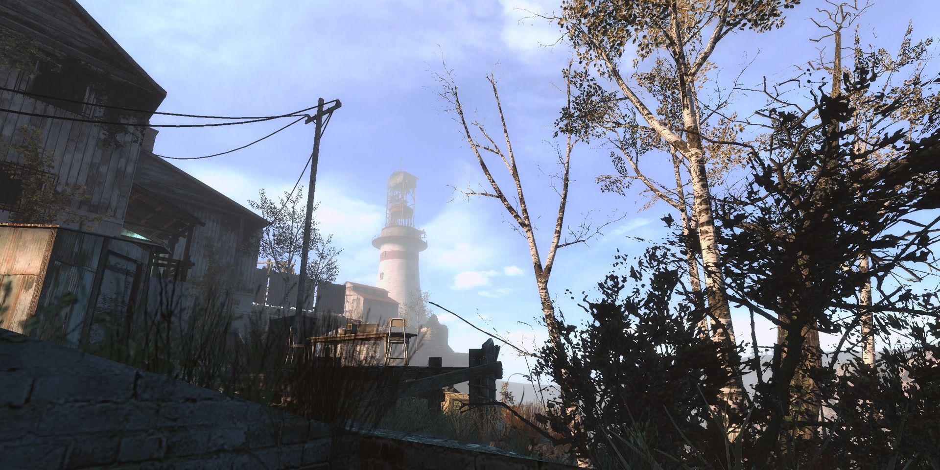 A far shot of the Resistance listening tower in Mission Improbable Half Life 2 Mod