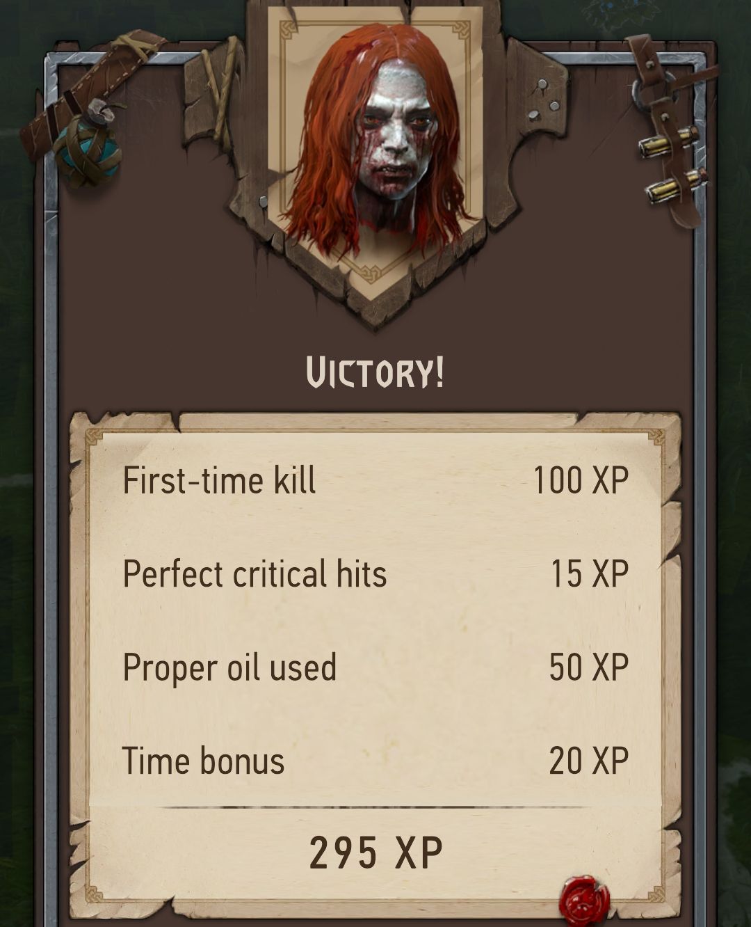 Monster-kill-victory-trophy-rewards-experience-The-Witcher-Monster-Slayer