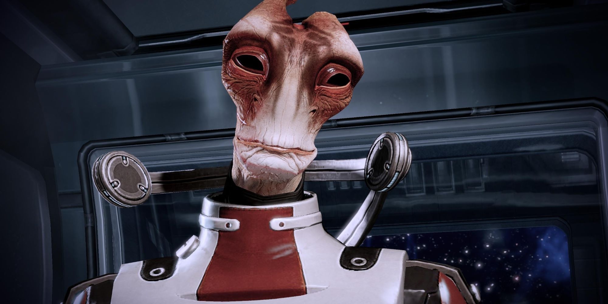 Mordin Solus Mass Effect 2 aboard the Normandy as he tries to save the Krogans