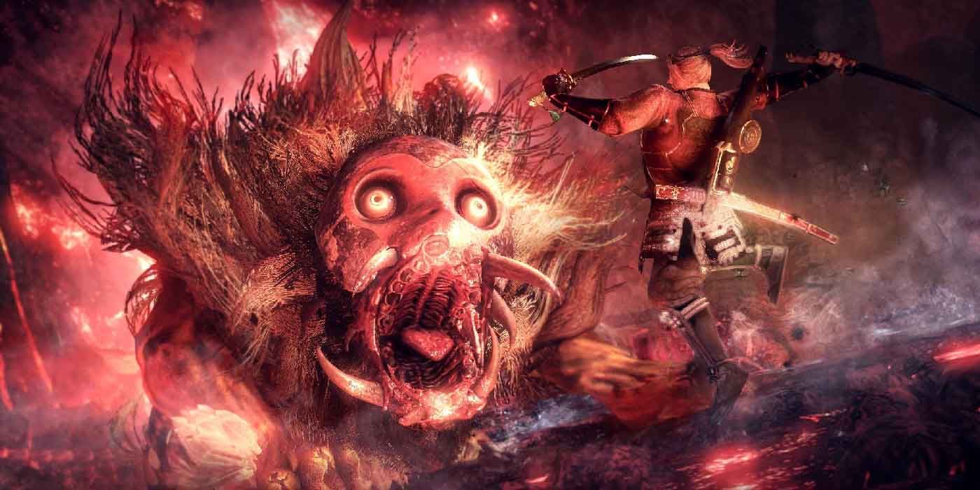 The hideous Nue, one of the hardest bosses in Nioh, including the DLC